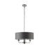 Beata 3 Light Grey/Satin Nickel Pendant