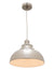 Risto 1lt Pendant Satin Chrome