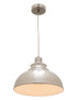 Risto 1lt Pendant Satin Chrome